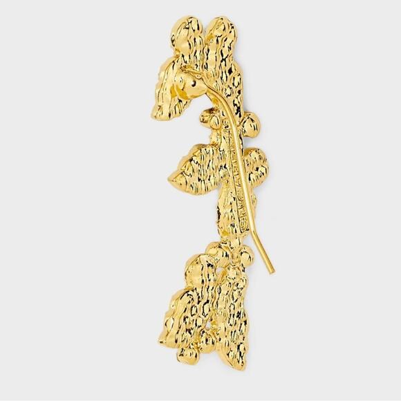 SUGARFIX by BaubleBar Butterfly Crawler Earrings - Gold - Picture 4 of 4